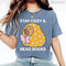 Capybara Reading Shirt Cozy 100 Cotton Book Lover Unisex Graphic Tee 5