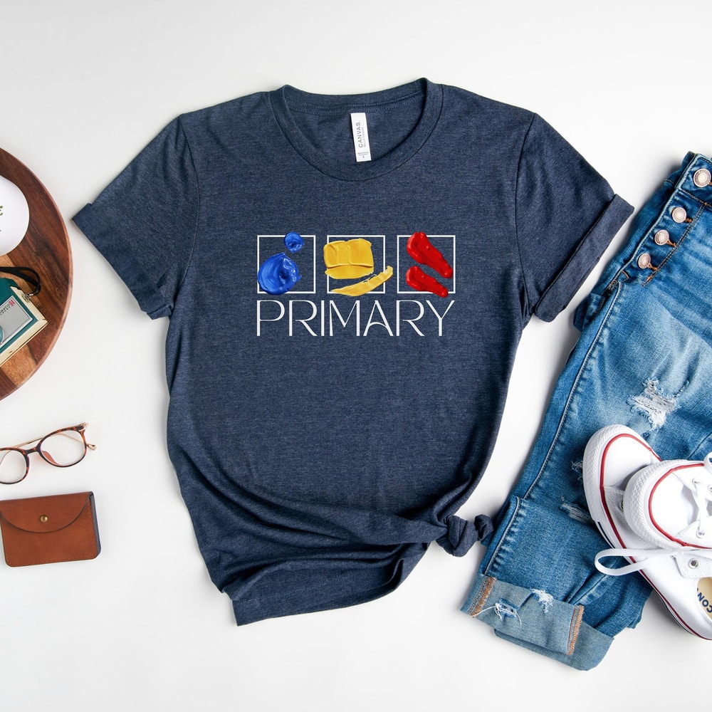 Art Teacher Shirt Primary Colors Artist Tee Creative Classroom Gift Unisex TShirt 2