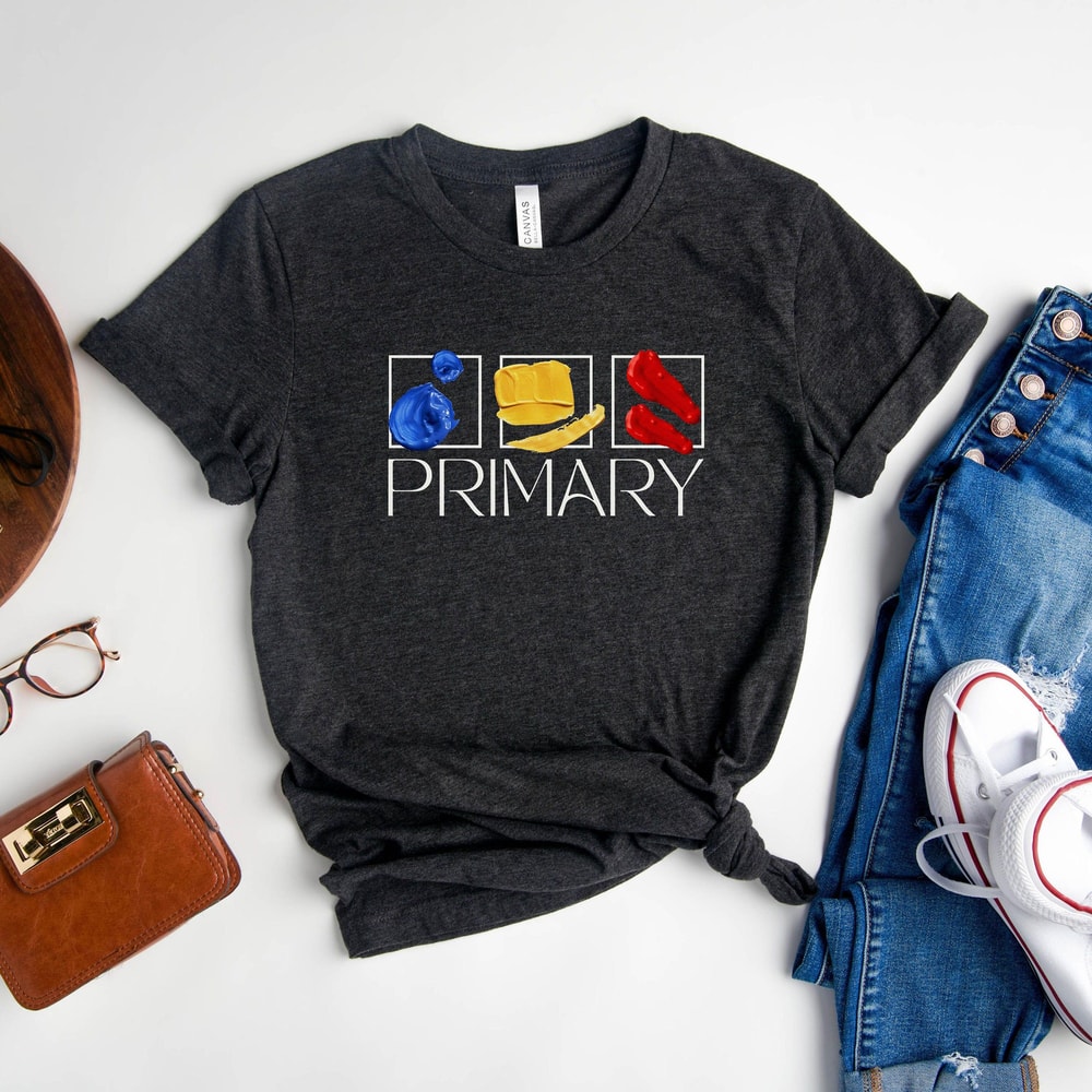 Art Teacher Shirt Primary Colors Artist Tee Creative Classroom Gift Unisex TShirt 3