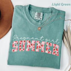 pregnant girl summer shirt beach pregnancy announcement tee mom to be gift