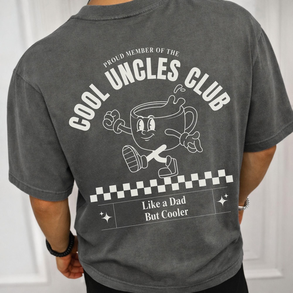 Cool Uncles Club Shirt Pregnancy Announcement Tee New Uncle Gift Birthday Fathers Day Shirt 1
