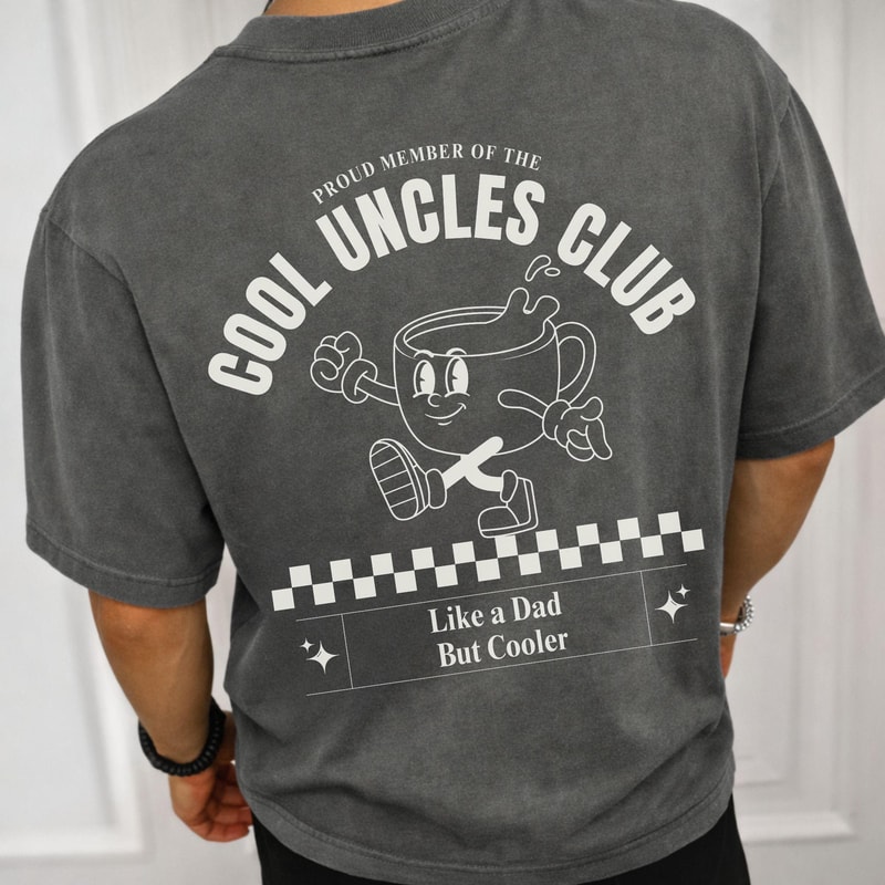 Cool Uncles Club Shirt Pregnancy Announcement Tee New Uncle Gift Birthday Fathers Day Shirt 1