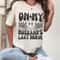 On My Husbands Last Nerve Shirt Funny Retro Wife Comfort Colors Graphic Tee 0