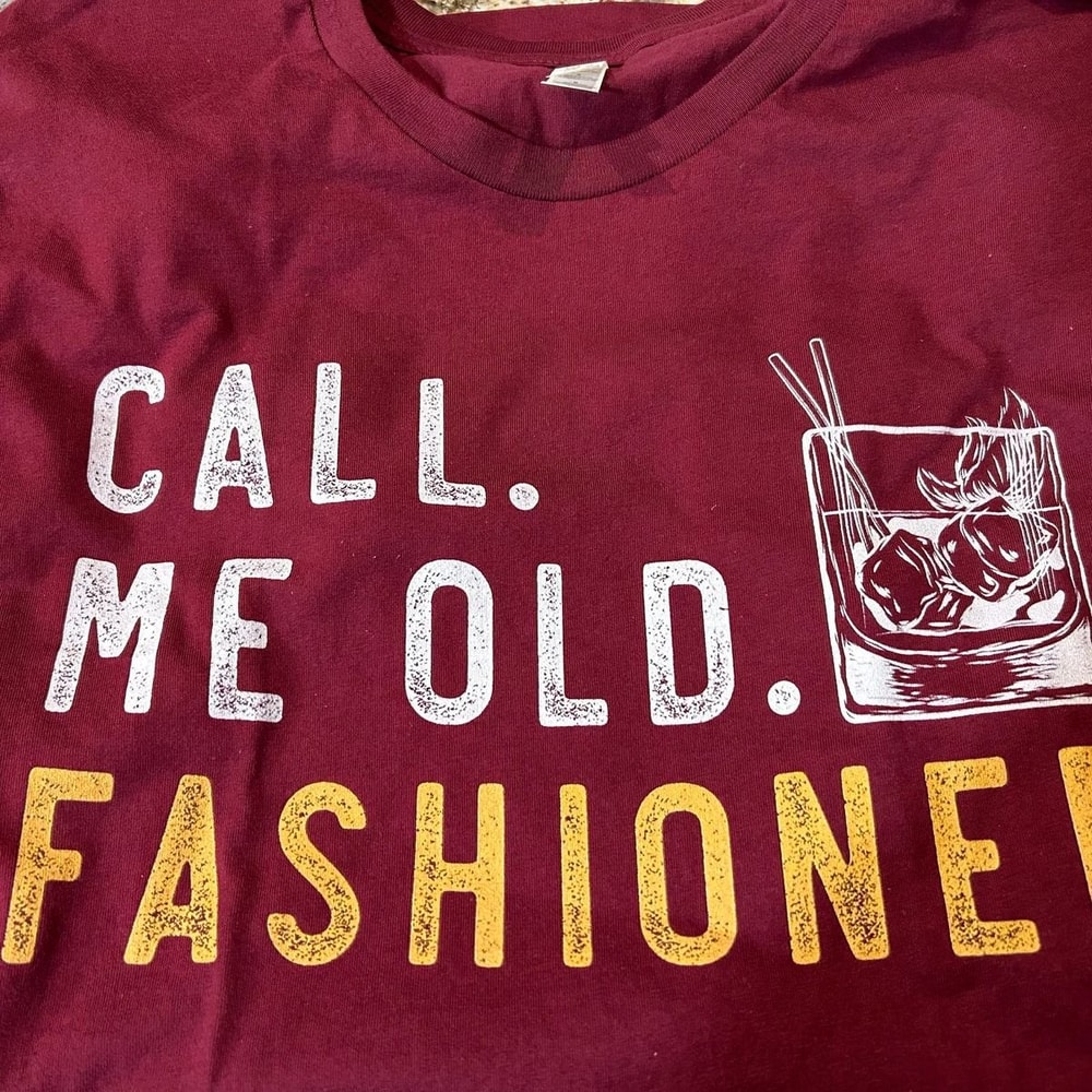 Call Me Old Fashioned Bourbon Shirt Funny Whiskey Gift Tee For Men 1