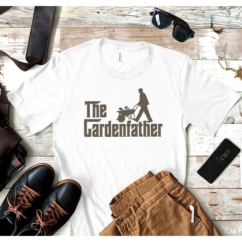 The Gardenfather Shirt Funny Plant Dad Gardening Tee 3
