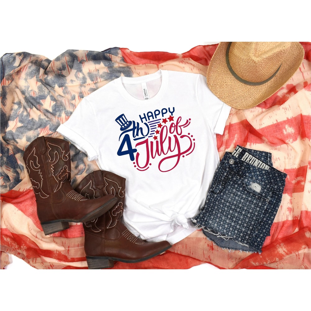 Funny 4th Of July Shirt Independence Day USA Patriotic Tee 1