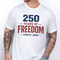 250 Years Of Freedom USA Flag Shirt 17762026 Patriotic Independence Day Tee 1
