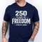 250 Years Of Freedom USA Flag Shirt 17762026 Patriotic Independence Day Tee 2