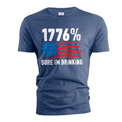 1776 patriotic usa shirt funny 4th of july tee men independence day graphic t-shirt