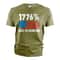 1776 Patriotic USA Shirt Funny 4th Of July Tee Men Independence Day Graphic TShirt 1