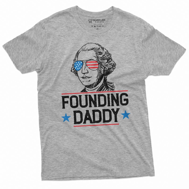 Funny George Washington 1776 4th Of July Patriotic USA Shirt Men Independence Day Tee 2