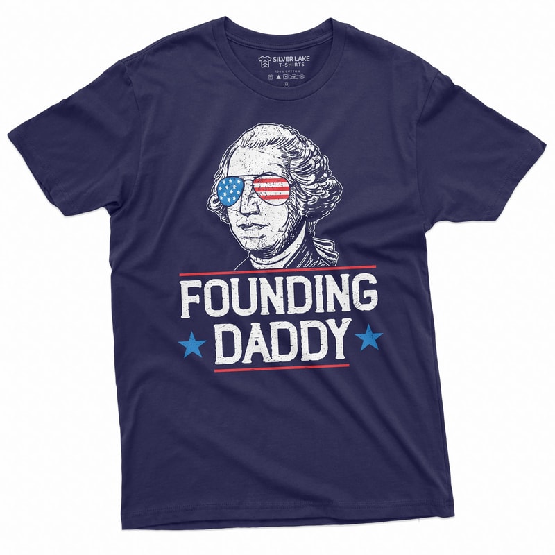 Funny George Washington 1776 4th Of July Patriotic USA Shirt Men Independence Day Tee 3
