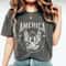 1776 Fourth Of July Eagle Patriotic USA Shirt Land Of The Free Graphic Tee 2
