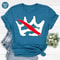 No Kings In America Shirt Anti Trump Protest Democracy Tee 0
