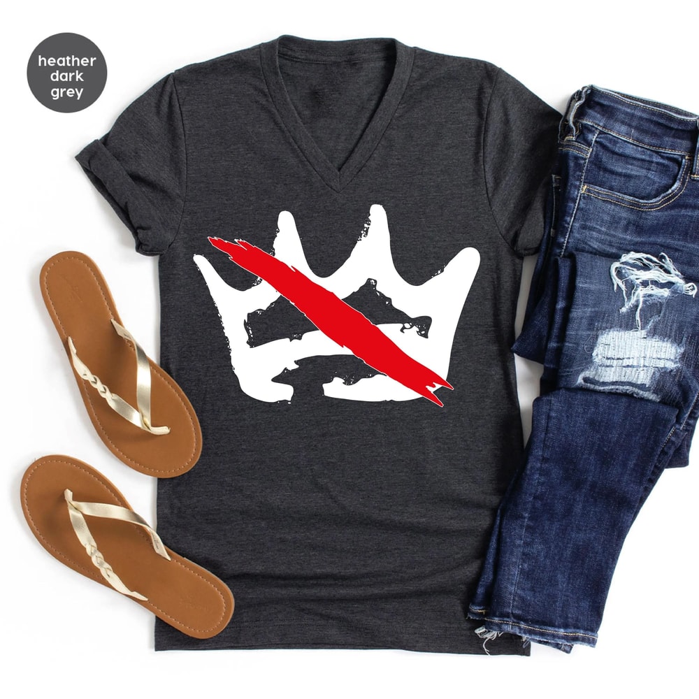 No Kings In America Shirt Anti Trump Protest Democracy Tee 1