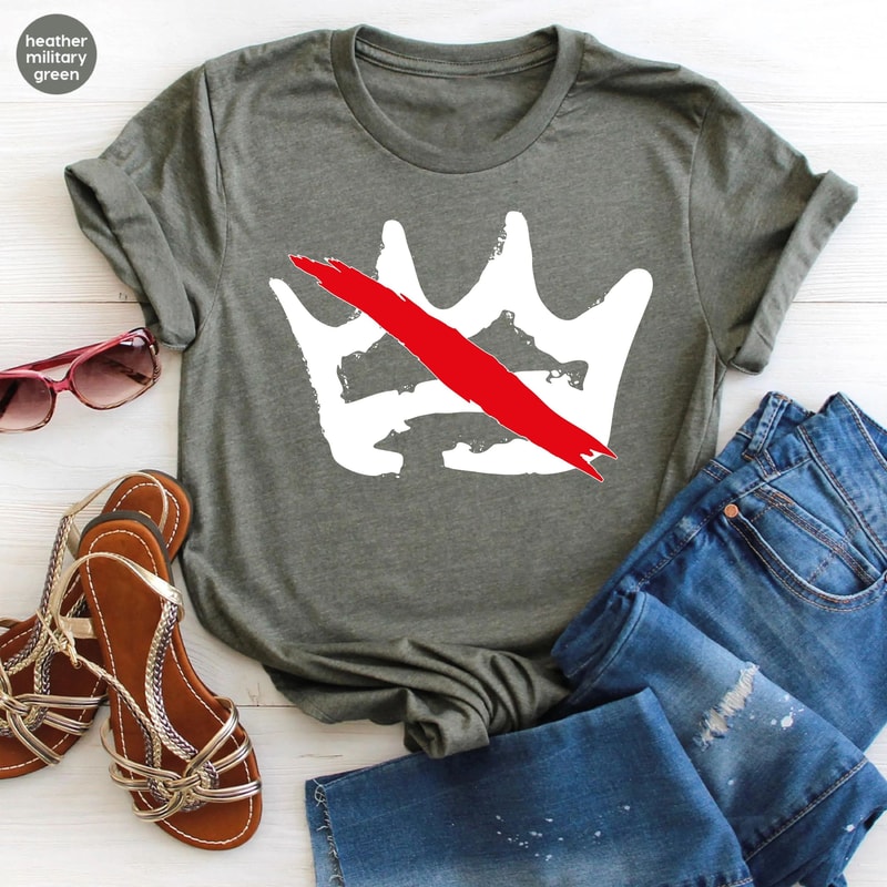 No Kings In America Shirt Anti Trump Protest Democracy Tee 2