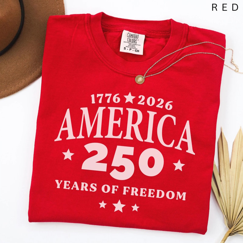 America 250th Anniversary Shirt USA 250 Patriotic 4th Of July Tee 1