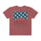 Comfort Colors USA Flag Retro Patriotic 4th Of July Graphic Tee 2