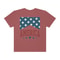 Comfort Colors USA Flag Retro Patriotic 4th Of July Graphic Tee 2