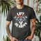 Lift Heavy Be Happy Gorilla Shirt Funny Gym Workout Tee Motivational Weightlifting Shirt 0