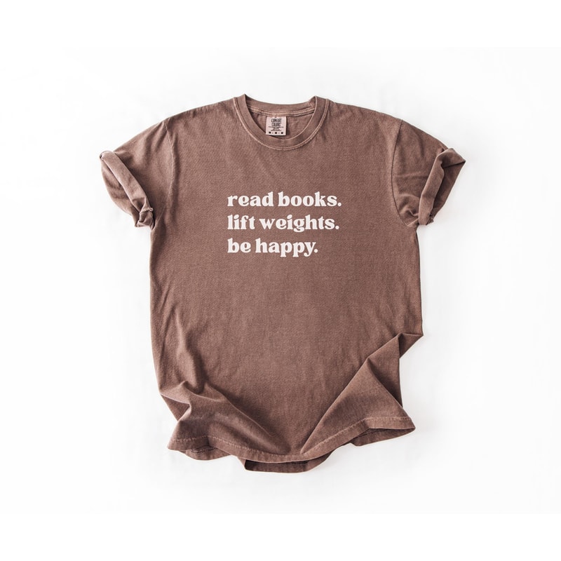 Womens Book Lover Gym Shirt Relaxed Fit Workout Tee Pump Cover Fitness Gift For Her 3