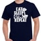 Mens Gym T Shirt Eat Sleep Gym Repeat Workout Tee Fitness Motivation Unisex Gym Shirt 0