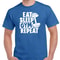 Mens Gym T Shirt Eat Sleep Gym Repeat Workout Tee Fitness Motivation Unisex Gym Shirt 1