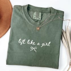 lift like a girl workout shirt gym girl tee fitness motivation pump cover women gym shirt