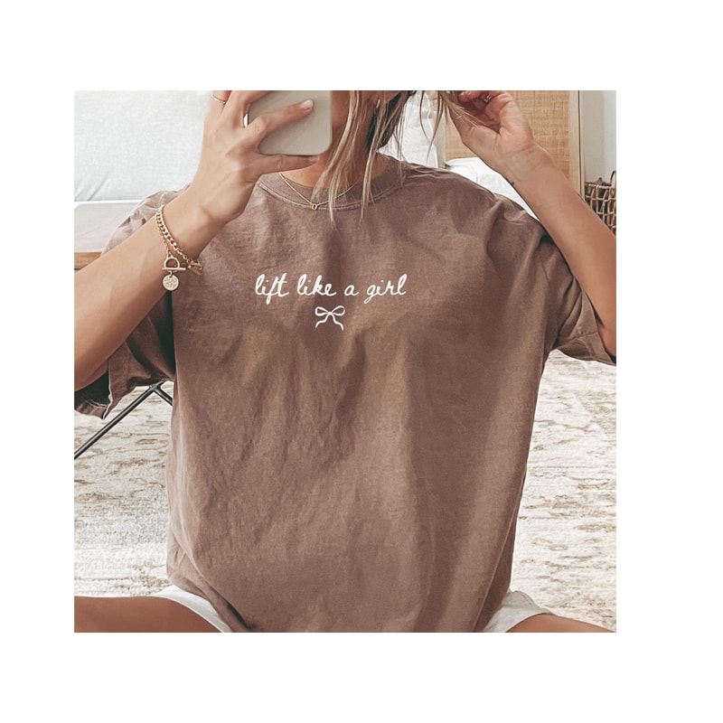 Lift Like A Girl Workout Shirt Gym Girl Tee Fitness Motivation Pump Cover Women Gym Shirt 3