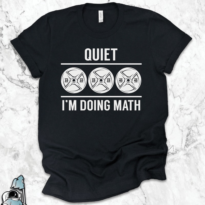 Weightlifting Doing Math Shirt Funny Gym Workout Tee Powerlifter Trainer Gift Shirt 0