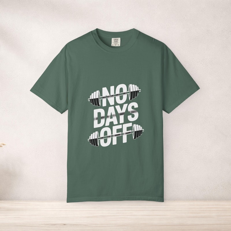 No Days Off Gym Shirt Fitness Motivation Workout Tee Bodybuilding Gym Lover Gift Shirt 1