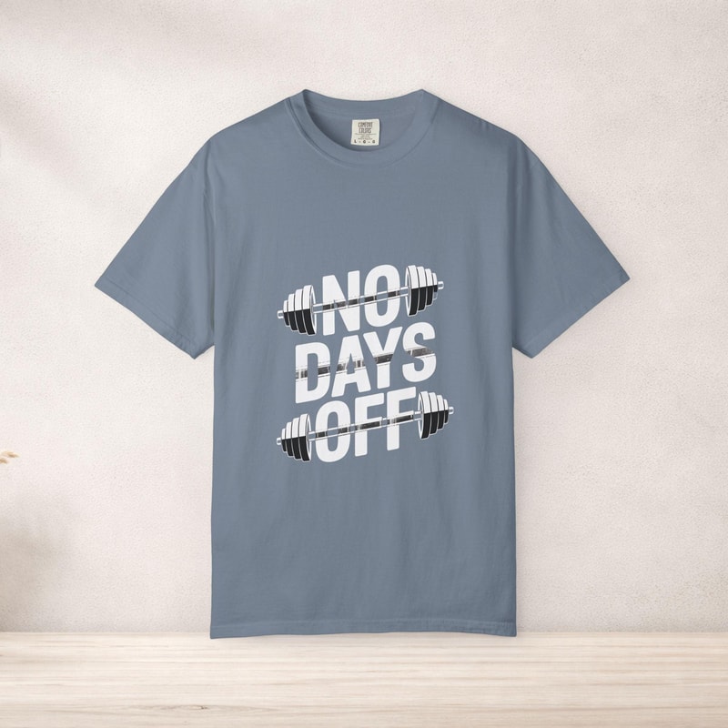 No Days Off Gym Shirt Fitness Motivation Workout Tee Bodybuilding Gym Lover Gift Shirt 2