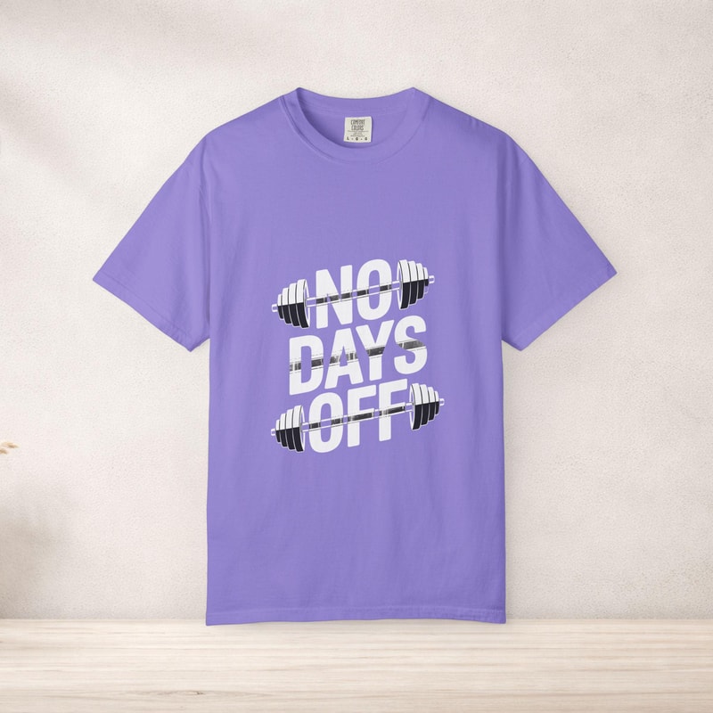No Days Off Gym Shirt Fitness Motivation Workout Tee Bodybuilding Gym Lover Gift Shirt 3
