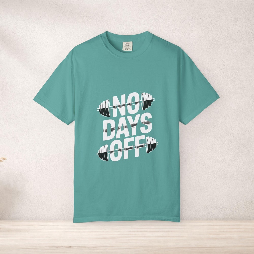 No Days Off Gym Shirt Fitness Motivation Workout Tee Bodybuilding Gym Lover Gift Shirt 5