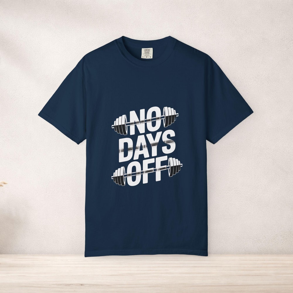 No Days Off Gym Shirt Fitness Motivation Workout Tee Bodybuilding Gym Lover Gift Shirt 6