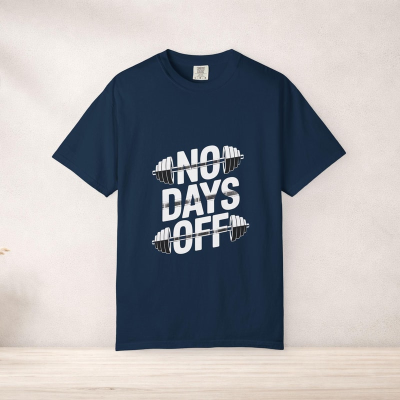 No Days Off Gym Shirt Fitness Motivation Workout Tee Bodybuilding Gym Lover Gift Shirt 6