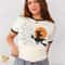 Vintage Witch Halloween Shirt Retro Spooky Season Tee Cute Witchy Graphic Ringer T Shirt Fall Hallo 3