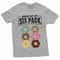 Check Out My Six Pack Shirt Funny Donut Gym Tee Workout Humor Fitness Graphic TShirt 2