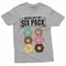 Check Out My Six Pack Shirt Funny Donut Gym Tee Workout Humor Fitness Graphic TShirt 2