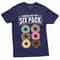 Check Out My Six Pack Shirt Funny Donut Gym Tee Workout Humor Fitness Graphic TShirt 3