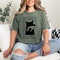 Black Cat Tarot Card Shirt Gothic Halloween Tee Witchy Cat Graphic T Shirt Spooky Season Alternativ 0