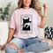 Black Cat Tarot Card Shirt Gothic Halloween Tee Witchy Cat Graphic T Shirt Spooky Season Alternativ 1