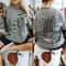 Halloween Haunted House Sweatshirt Spooky Bat Crewneck Cute Ghost House Fall Oversized Halloween Pu