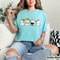 Cute Ghost Summerween Shirt Funny Halloween Ghost Tee Spooky Summer Graphic T Shirt Retro Halloween 0