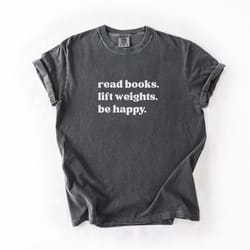 book lover gym t-shirt for women | workout pump cover tee