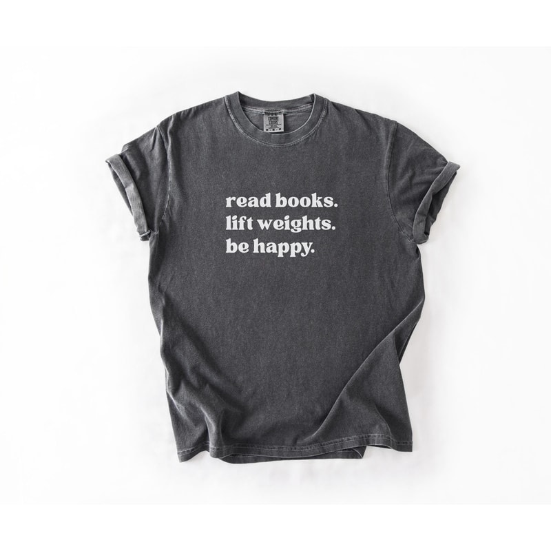 Book Lover Gym TShirt For Women Workout Pump Cover Tee 0