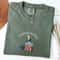 Embroidered Silly Goose Patriotic Comfort Colors 4th Of July Graphic Tee 2