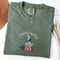 Embroidered Silly Goose Patriotic Comfort Colors 4th Of July Graphic Tee 2