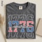 1776 Land Of The Free America 250th Anniversary Patriotic Graphic Tee 3