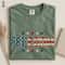 250 Years Of Freedom Statue Of Liberty Patriotic Comfort Colors Graphic Tee 0